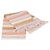 Sciarpa in lana a righe multicolore Missoni con frange Arancione