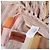 Sciarpa in lana a righe multicolore Missoni con frange Arancione - vista 5