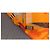 Hermès Cocotte de soie Seidentuch - Orange Origami Braun Weiß Metallisch - Ansicht 5