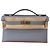 Hermès Kelly Sellier Borsa in pelle grigia Grigio