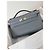Hermès Kelly Sellier Borsa in pelle grigia Grigio - vista 8