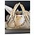 Chanel 19 Chanel 25 Sac Seau Cuir Caviar Blanc - vue 2