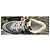 Sneakers Gucci in pelle e camoscio Bianco Verde Grigio - vista 13