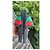 Sandali Slide Gucci Nero Rosso Verde - vista 13