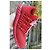 Louis Vuitton Sneakers Rosse Gr. 8 Rosso - vista 5