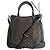 Borsa Louis Vuitton Idylle Angèle Monogram Canvas Pelle Marrone Monogramma