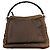 Borsa Gucci Bamboo in tela marrone