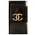 Broche Logo CC Chanel Negro Gold hardware - vista 10