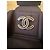 Broche Logo CC Chanel Negro Gold hardware - vista 4