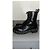 Balenciaga black leather boots - view 3