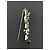 Spilla Yves Saint Laurent Cassandre effetto coccodrillo Silver hardware - vista 5