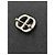 Spilla Christian Dior CD Icon in argento sterling 925 - vista 7
