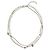 Collana Pearls Fusion Louis Vuitton Argento Bianco