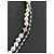 Collana Pearls Fusion Louis Vuitton Argento Bianco - vista 3