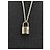 Collar Louis Vuitton Lockit Learn en plata de ley 925 - vista 2