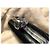 Clutch Alexander McQueen chiusura a teschio Nero - vista 5