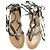 Sandali Gladiator Prada in pelle nappa argento - vista 2