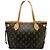 Bolso Tote Louis Vuitton Monogram Neverfull PM Castaño - vista 2