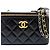 Borsa a tracolla Vanity con catena CHANEL Matelassé Nero