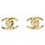 Chanel Gold Clip-On Ohrringe Golden