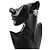 Orecchini a clip Chanel con strass Argento - vista 4