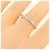Autre Marque Tiffany & Co. Milgrain Ring aus Platin - Ansicht 4