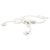 Collana di perle finte Chanel Argento Bianco - vista 2
