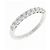 Autre Marque Tiffany Band Ring aus Platin mit Diamant