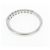 Autre Marque Tiffany Band Ring aus Platin mit Diamant - Ansicht 3