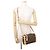 Bolso Louis Vuitton Monogram Side Trunk MM Castaño Monograma - vista 4