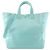Autre Marque Borsa Tiffany Blue in pelle e tela