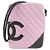 Borsa a tracolla Chanel Cambon Line 25178 Nero Rosa