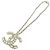 Chanel AB0124 Halskette Weiß Golden - Ansicht 2