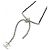 Collier en veau Chanel ABE935 Noir - vue 3