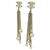 Pendientes de botón Chanel AB0672 White Blanco - vista 2