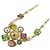 Collar Chanel ABG987 Multicolor Dorado