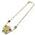 Collar Chanel ABG987 Multicolor Dorado - vista 2