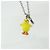 Collana Chanel ABH518 Argento Giallo - vista 3
