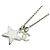 Collana Chanel ABI070 Argento e Bianco