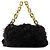 Borsa Bottega Veneta nera - The Chain Pouch Shearling Nero