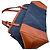 Borsa Tote Gucci in marrone e blu navy - vista 12