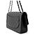 Borsa a tracolla con catena Chanel in vitello martellato nero - vista 2