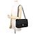 Borsa a tracolla con catena Chanel in vitello martellato nero - vista 4