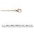 Collana Cartier Double C Diamanti in Oro Rosa 18K D'oro - vista 8