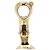 Brincos de pressão Van Cleef & Arpels Alhambra Branco Dourado - vista 10
