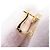 Brincos de pressão Van Cleef & Arpels Alhambra Branco Dourado - vista 5