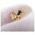 Brincos de pressão Van Cleef & Arpels Alhambra Branco Dourado - vista 7