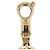 Van Cleef & Arpels Alhambra Ohrstecker Weiß Golden - Ansicht 9