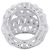 Ring Hermès Anello a Fascia Hermes Silver 925 Argento - vista 3