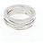 Bague Omega Diamant en Or Blanc 18K - vue 2